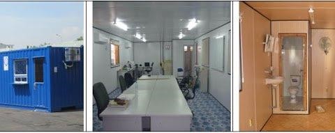 Container văn phòng 40Feet HC thi công hoàn thành